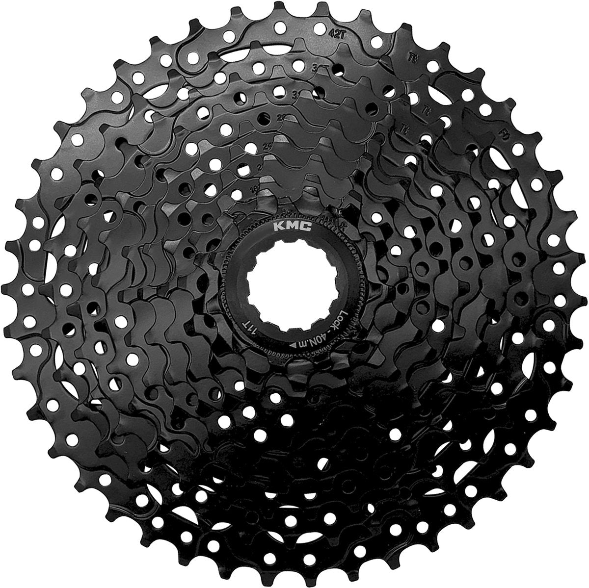 Cassette Kmc React 10 vitesses - 11 42t
