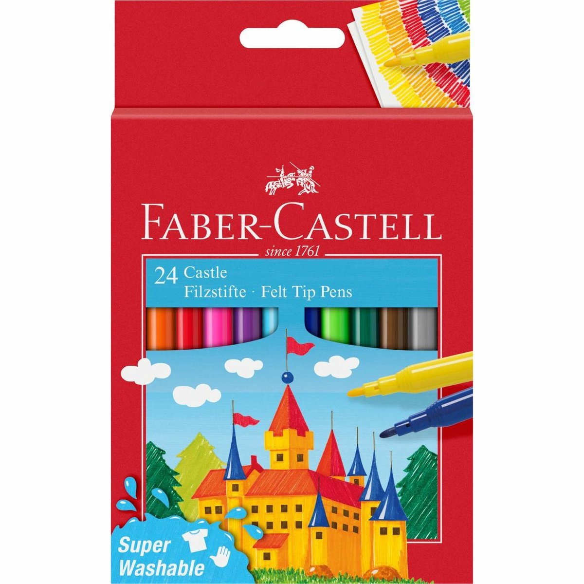 Feutres Faber-castell - 24 pièces - fc-554202
