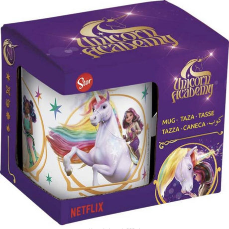 Académie de la Licorne : mug en céramique, 325ml