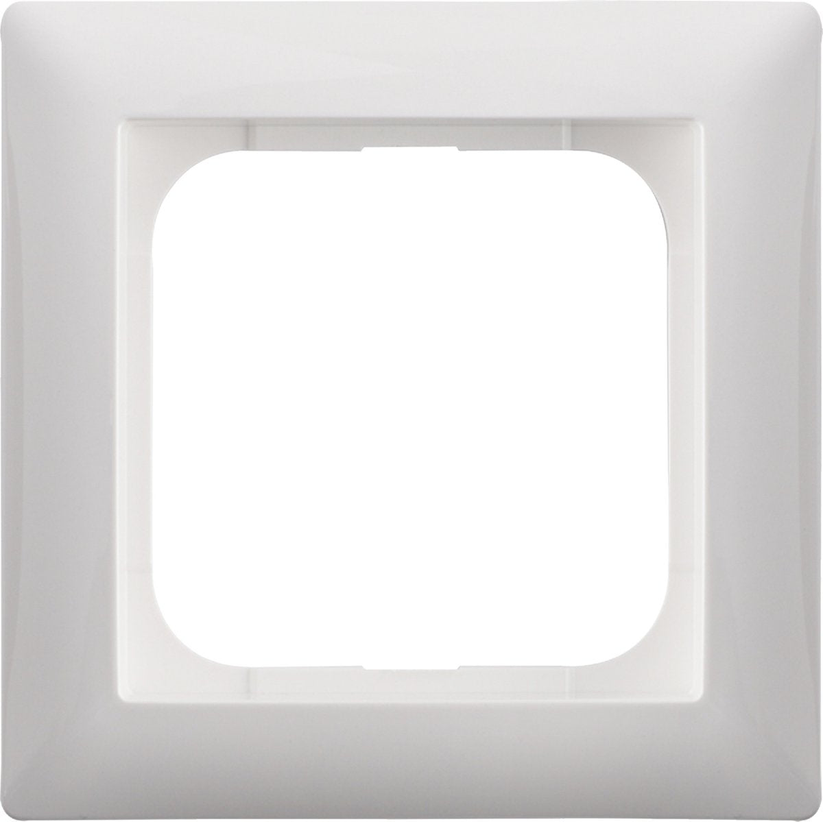 Busch-Jaeger boule encastrable cadre blanc polaire 1 voie verticale et horizontale