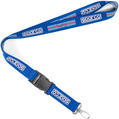 Sparco Martini Racing Lanyard Porte-clés Martini Racing - bleu — multicolore — taille taille unique