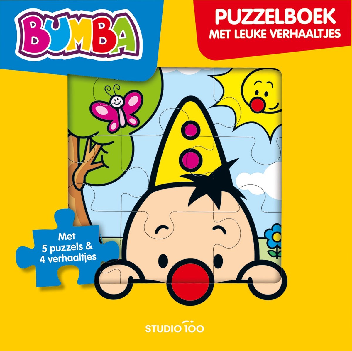Livre de puzzles bumba Studio 100 - jaune