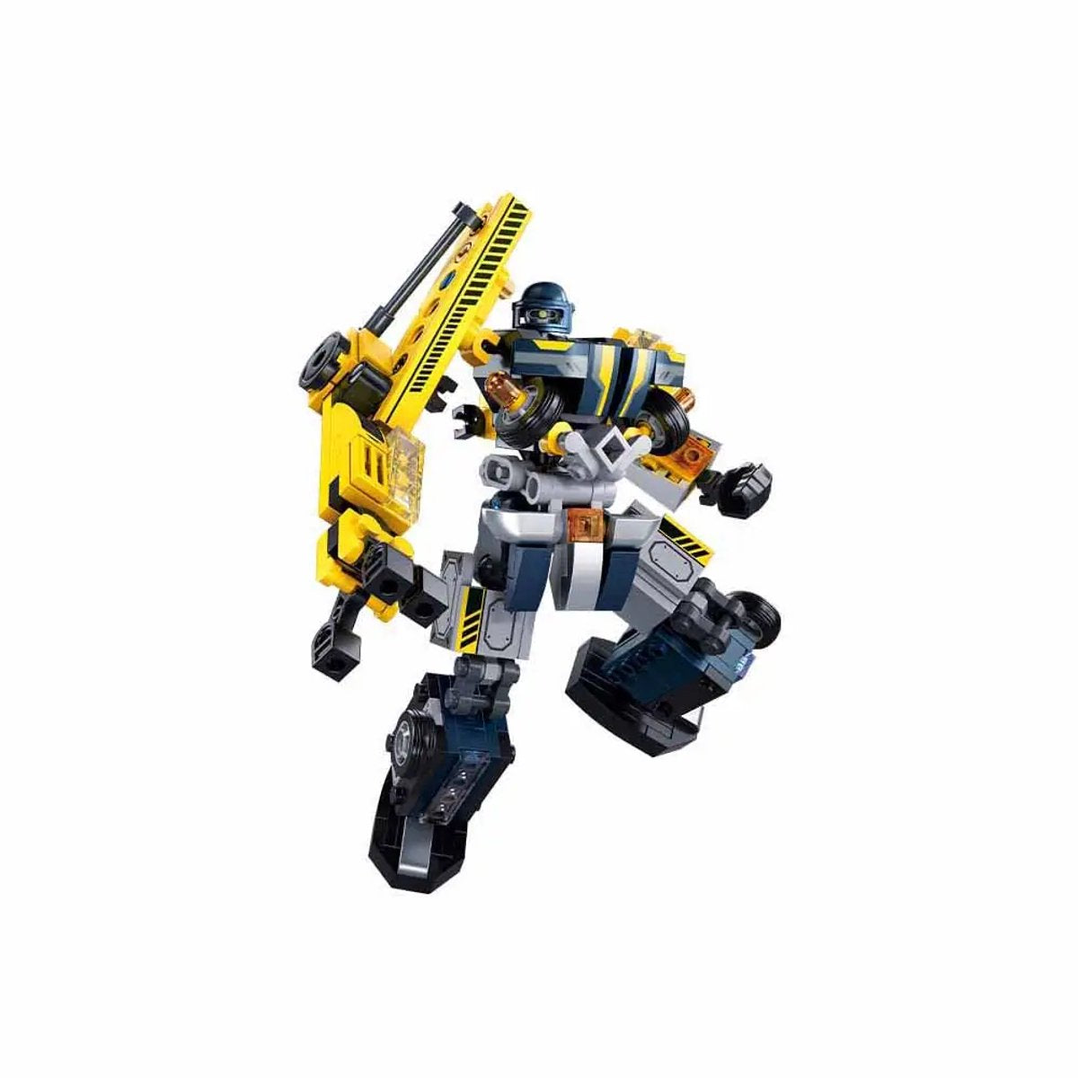 Sluban exosuit robot grue jouet de construction figurine 2 en 1 – jouets de construction – jeu de construction avec 246 blocs de construction – m38‑B1315 – à partir de 6 ans