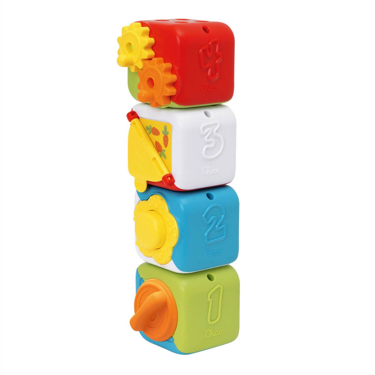Cubes multi-activités 2 en 1 Chicco (10-36 m)