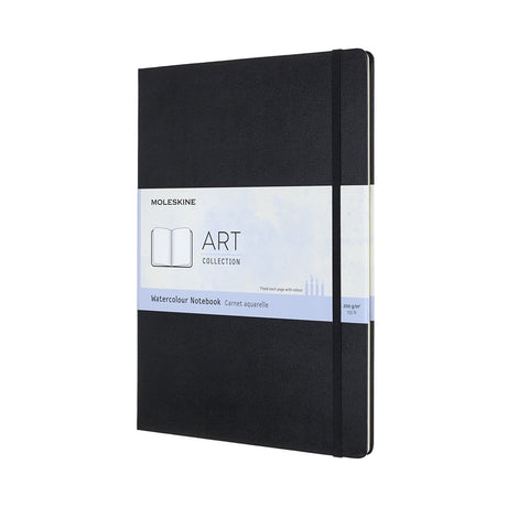 Moleskine Carnet d'aquarelle artistique - a4 - couverture rigide - noir