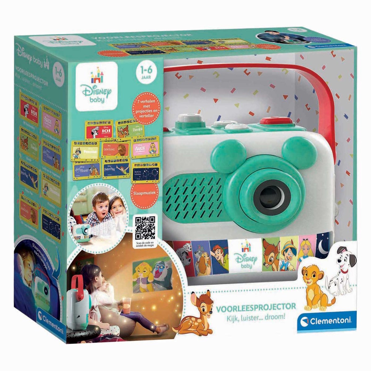 Projecteur de lecture pour bébé Clementoni Disney