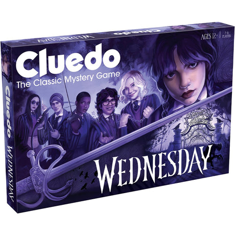 Coups gagnants Cluedo - Jeu de société - Mercredi - Anglais