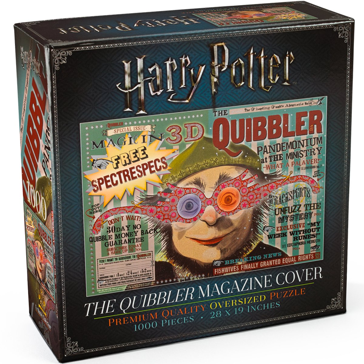 La collection noble collection noble Harry Potter - puzzle - couverture du magazine chicaneur