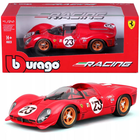 Bburago ferrari course 330 p4 daytona 67 1:24 voiture