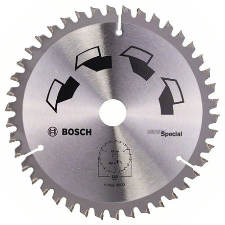 Lame de scie circulaire Bosch spéciale - 160-2-20 16 - 42 dents