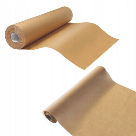 Papier sulfurisé Klausberg pergamin 50m – 38cm de large – kb-7904 – marron – pour four airfryer
