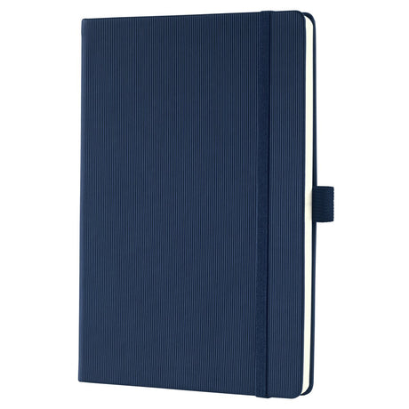 Carnet Sigel conceptum - format a5 - bleu nuit - vierge - couverture rigide - si-co685