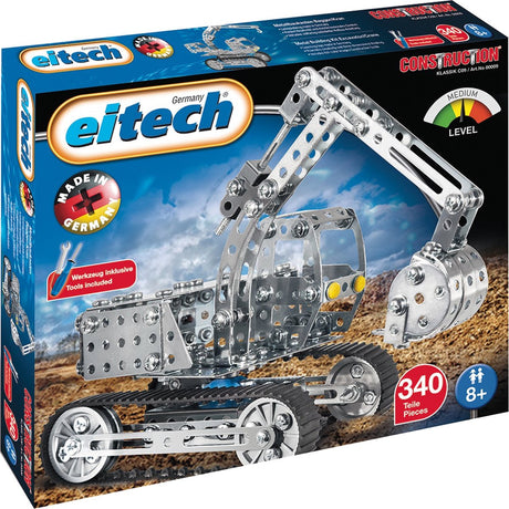 Eitech pelle construction argent 340 pièces