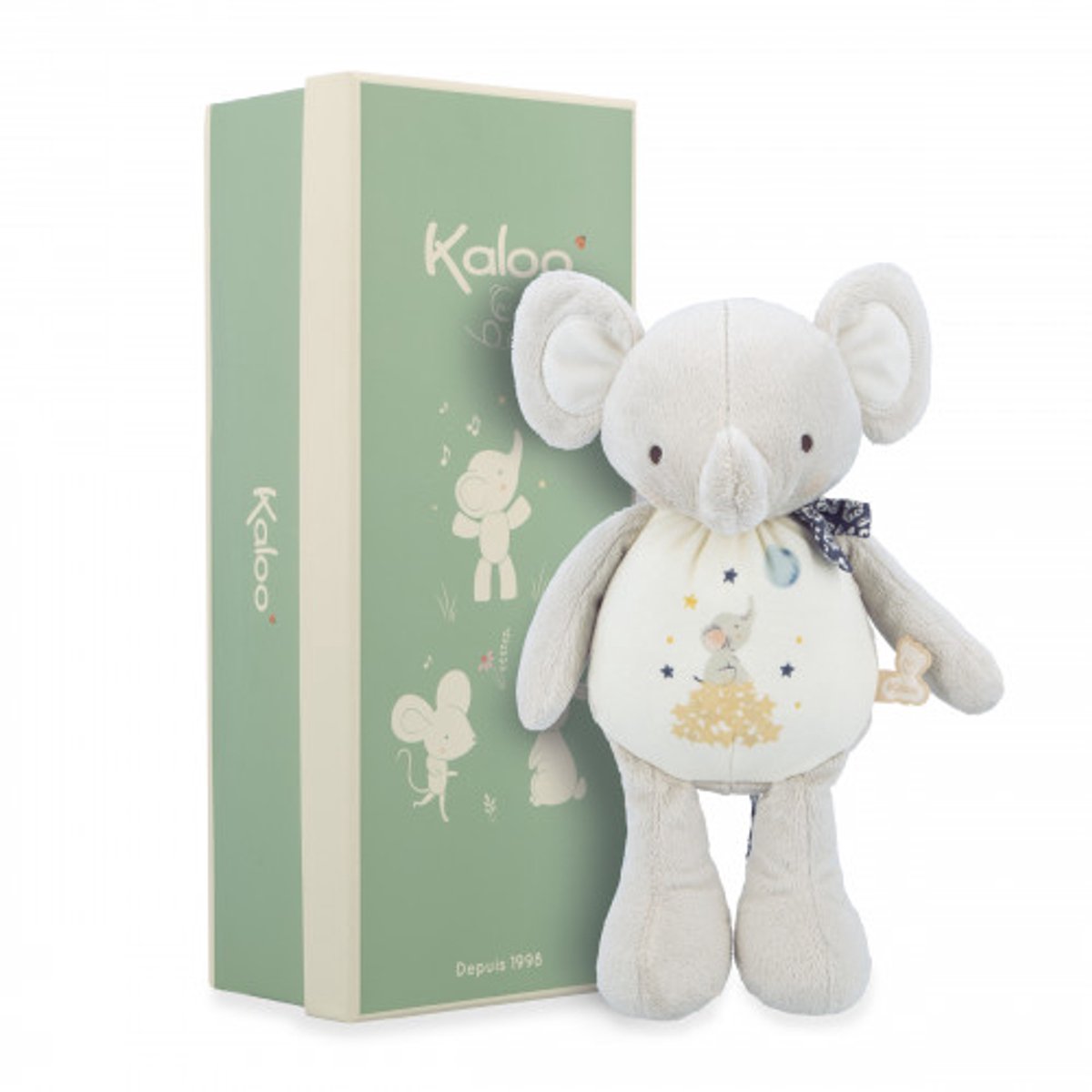 Kaloo petites chansons musicaux câlin - câlin - éléphant