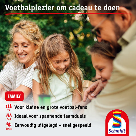 Schmidt ® - ligretto® fussball - football - jeu de cartes - jeu de réaction rapide - à partir de 7 ans - 2-4 joueurs