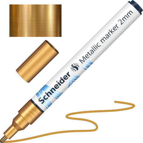 Instruments d'écriture Schneider marqueur métallique Schneider - paint-it 011 - 2 mm - or métallisé - s-ml01101066