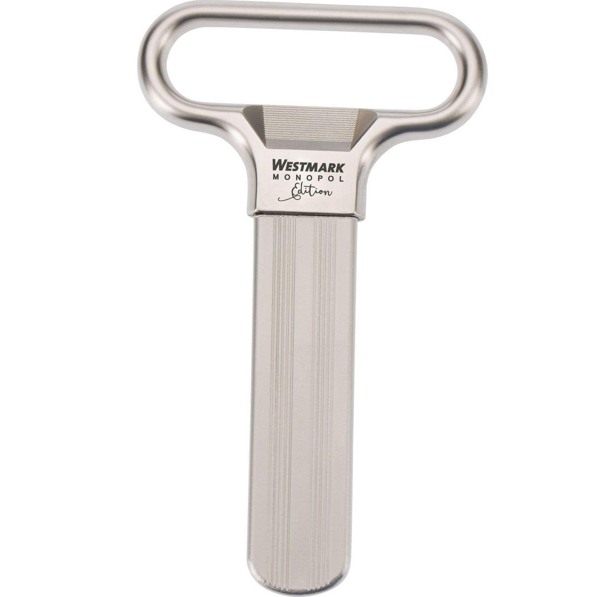 Tire-bouchon et ouvre-bouteille Westmark laschen, fonte d'acier zingué, ah-so, argent satiné brillant, 62853380