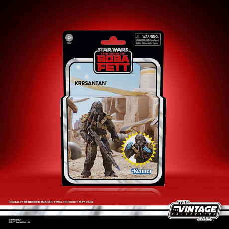 Disney hasbro star wars - le livre de boba fett collection vintage krrsantan figurine 10 cm - multicolore