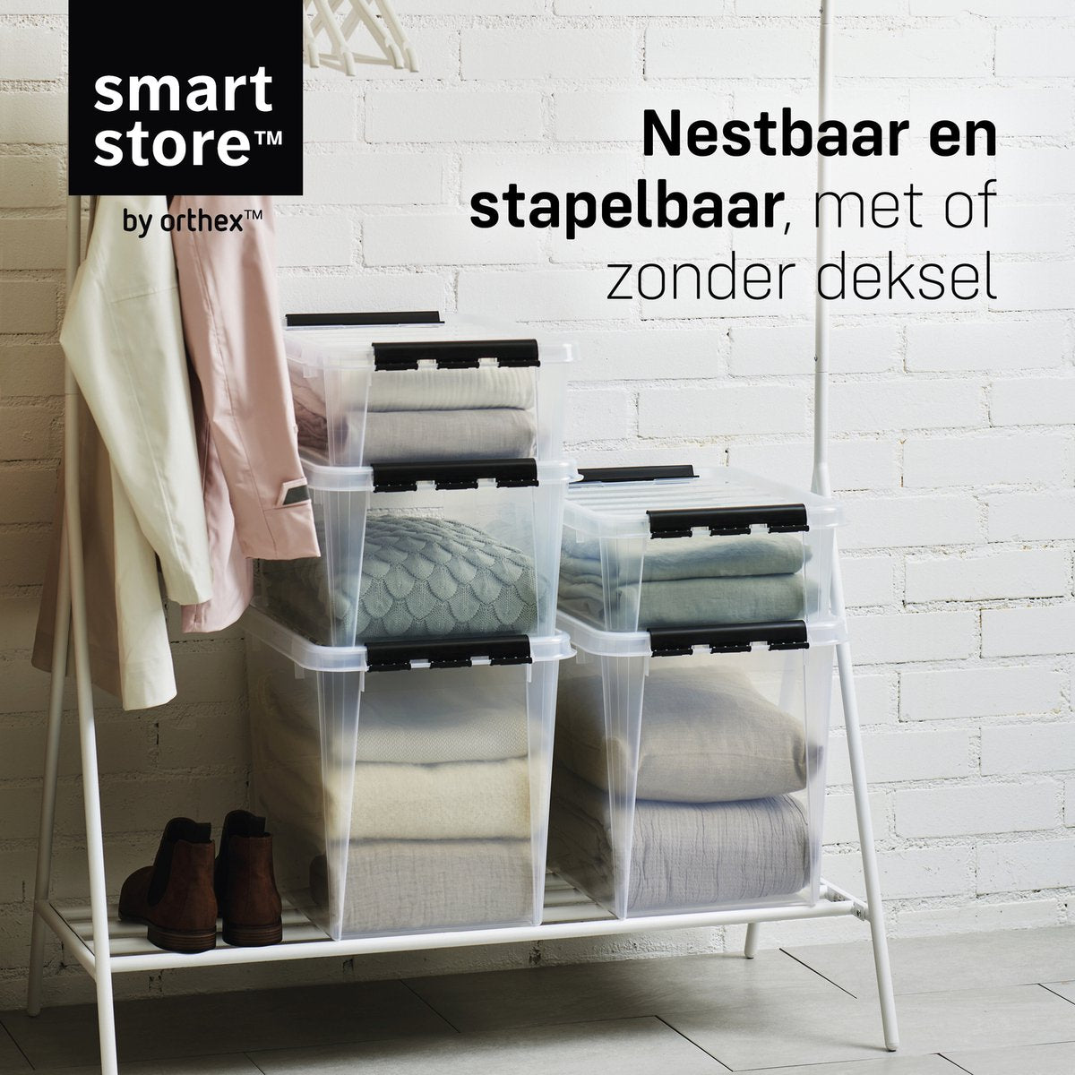 Smartstore - boîte de rangement classic 05 3,6 litres - polypropylène - transparent