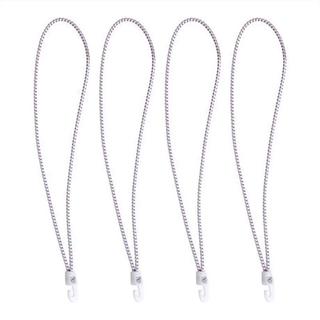 Classeur à voile Proplus avec crochets en nylon - 35 cm - blanc - 4 pièces