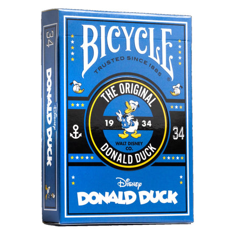 Bicycle Disney Classic Donald Duck - Cartes à jouer premium - Créatifs - Poker - Sous licence officielle - Objet de collection