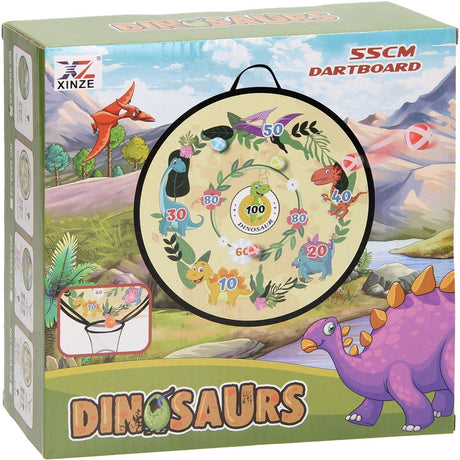 Jeu de fléchettes velcro Dino World
