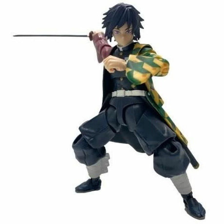 Bandai - Ultimate Legends HD - figurine articulée Demon Slayer 12 cm - Giyu Tomioka - Demon Slayer sous licence officielle - figurine articulée Giyu - jouet enfant 4+ - ve88968