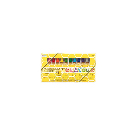 Ooly - crayons de couleur abeille brillants - 12 pièces