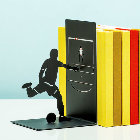 Serre-livres de coup de pied de but Balvi – noir