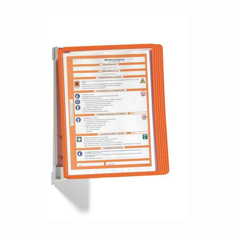 Sans marque sans marque durable vario frame system wall 5, support mural, cadres en polypropylène orange