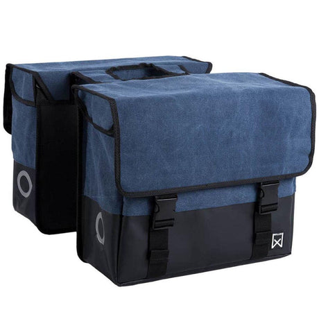 Willex double toile plus sac 40 l bleu noir mat