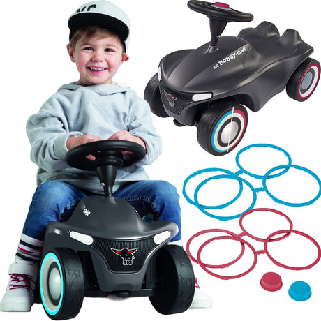 Big - Bobby - voiture - néo anthrazit - voiture qui marche