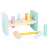 Small foot - banc marteau en bois pastel, 8 pcs.