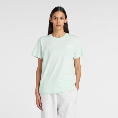T-shirt en jersey new balance sport essentials t-shirt femme - cosmic jade