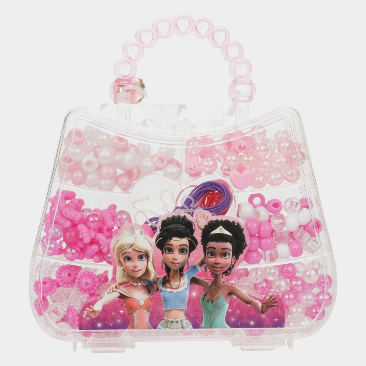 Les amies princesses Toi-toys fabriquent vos propres bijoux en perles dans un sac à main