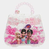Les amies princesses Toi-toys fabriquent vos propres bijoux en perles dans un sac à main
