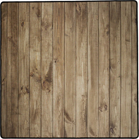 Tapis de jeu : texture bois 50x50 cm (02347)