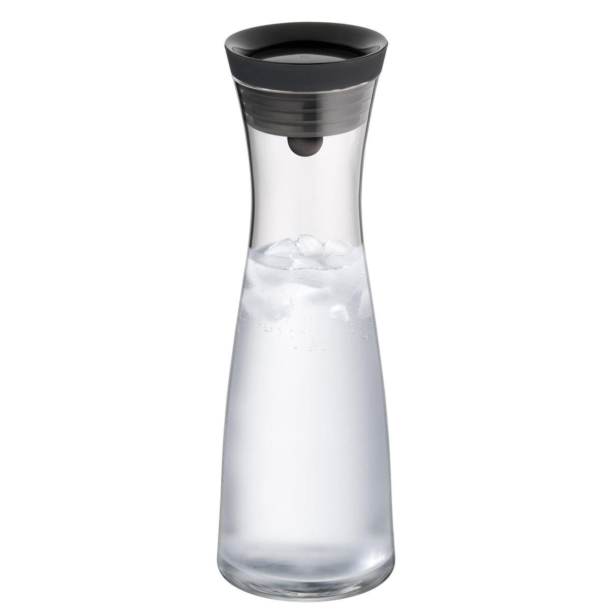 WMF basic - carafe à eau - 1,0 l - noir - anti-goutte - design élégant