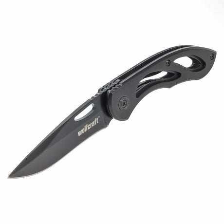 Wolfcraft - couteau de poche - couteau de loisirs avec lame pliante - 4288000