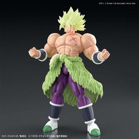 Film Dragon Ball sans marque sans marque : kit de modèle super saiyan broly pleine puissance
