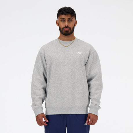 Pull homme New Balance Sport Essentials Fleece Crew - gris athlétique