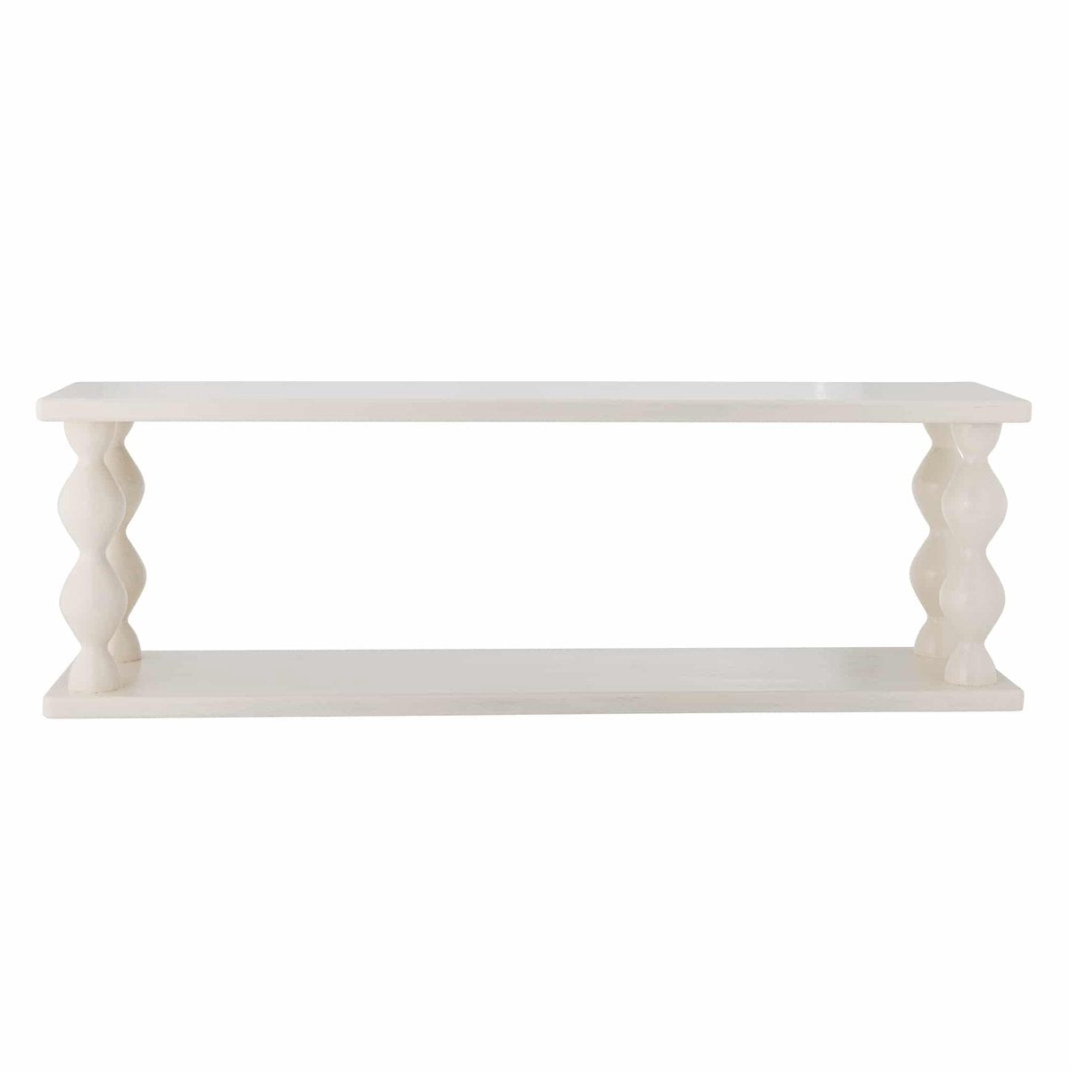 Bloomingville étagère murale salino m blanc