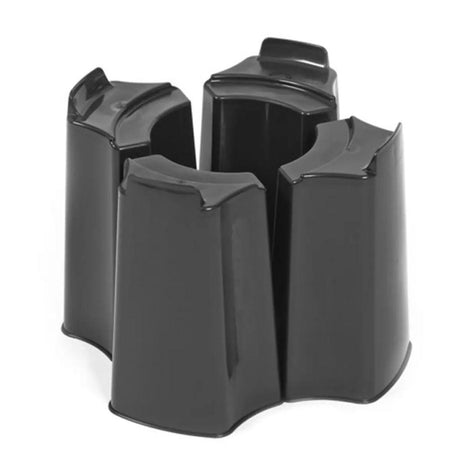 Nature - support pour baril de pluie - h31 x ø38cm - noir