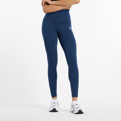 Pantalon femme legging taille haute New Balance Sport 25 - nbnavy