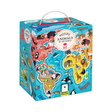 Panda banane - Puzzlove animaux du monde entier - 60 pcs.