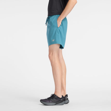 Pantalon de sport pour hommes New Balance Sport Essentials Short 5 - Big Teal