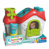 Clementoni baby - ferme sensorielle Clemmy avec blocs souples, 11 pièces.