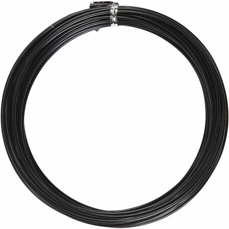 Société créative https : www.ccobby.nl alu-wire-round-thickness-2-mm-black-10-m-1-roll