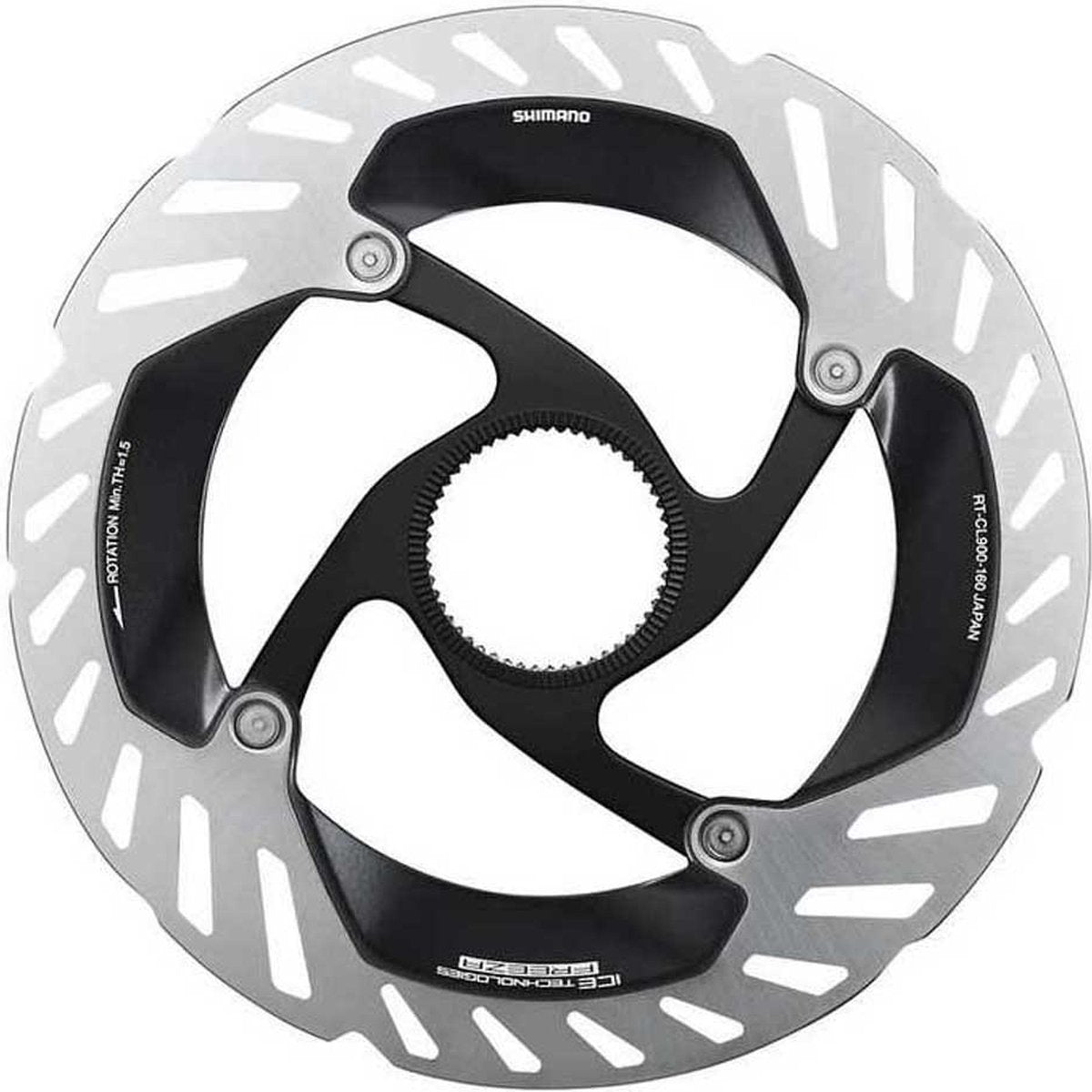 Disque de frein Shimano rt-cl900. cale.rotors de frein da 160mm cl cl900 ice int