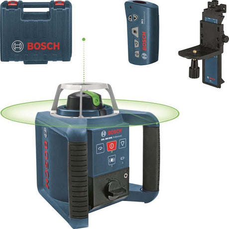 Bosch bleu grl 300 hvg rotation laser + rc 1 et wm 4 - 0601061700